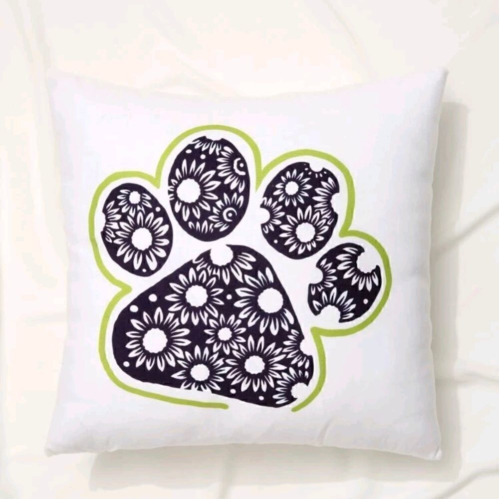 Paw Design Accent Pillow Covers Pillowcase
